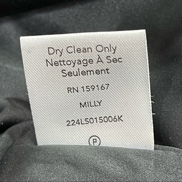 Milly Emily Leopard Sequin Mock-Neck Blouson-Sleeve Shift Dress New Size 0 - Picture 7 of 7